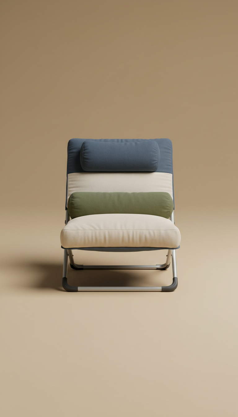 Foldable Meditation Yoga Chair With Cushioned Seat