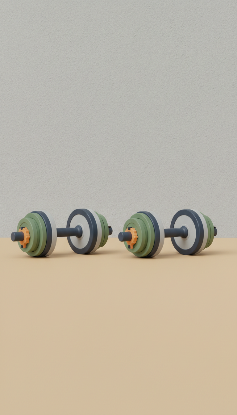 Adjustable Dumbbell Set With Dial System