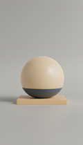 Balance Anti-Burst Yoga Ball With Stable Base