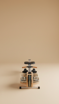 Rowing Machine With Compact Frame
