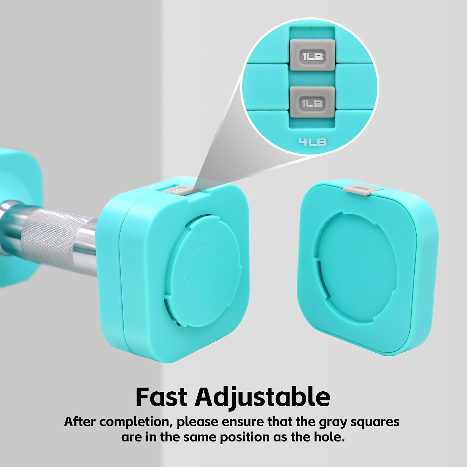 20LBS Adjustable Dumbbell Set