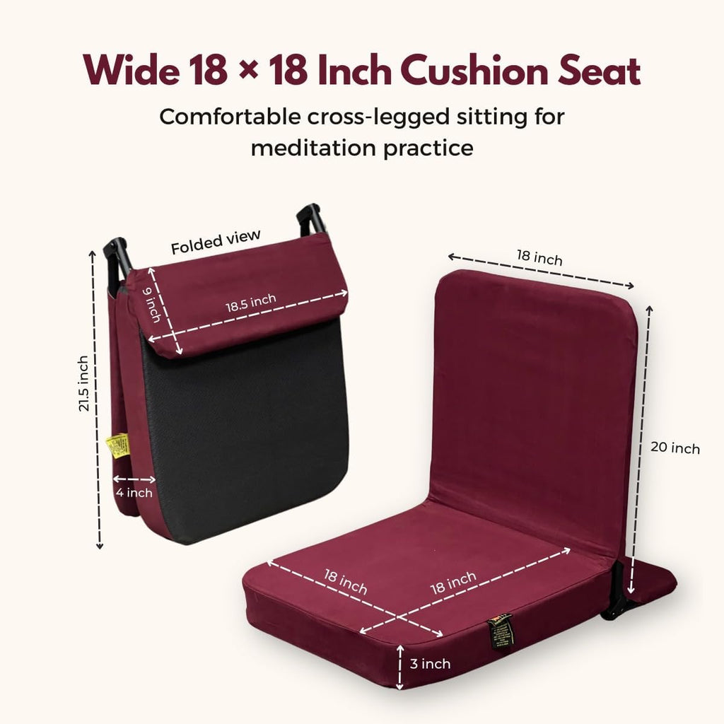 Friends Of Meditation Back Jack Meditation Chair
