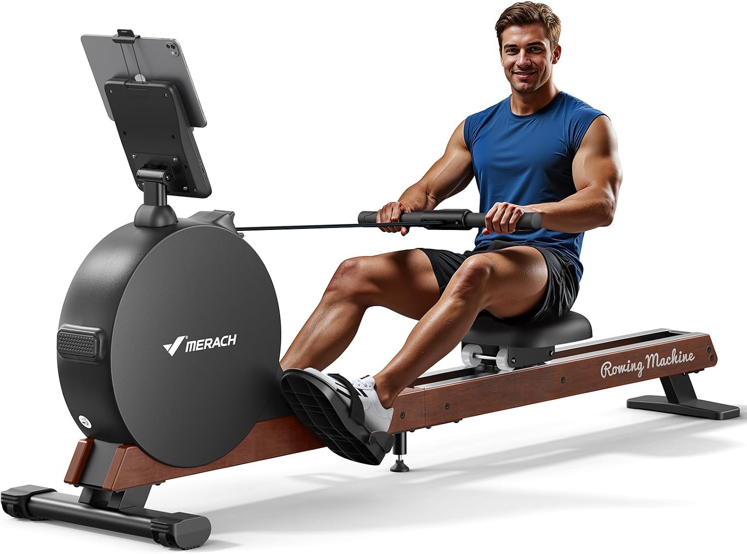 Pro-Grade Smart Magnetic Rowing Machine