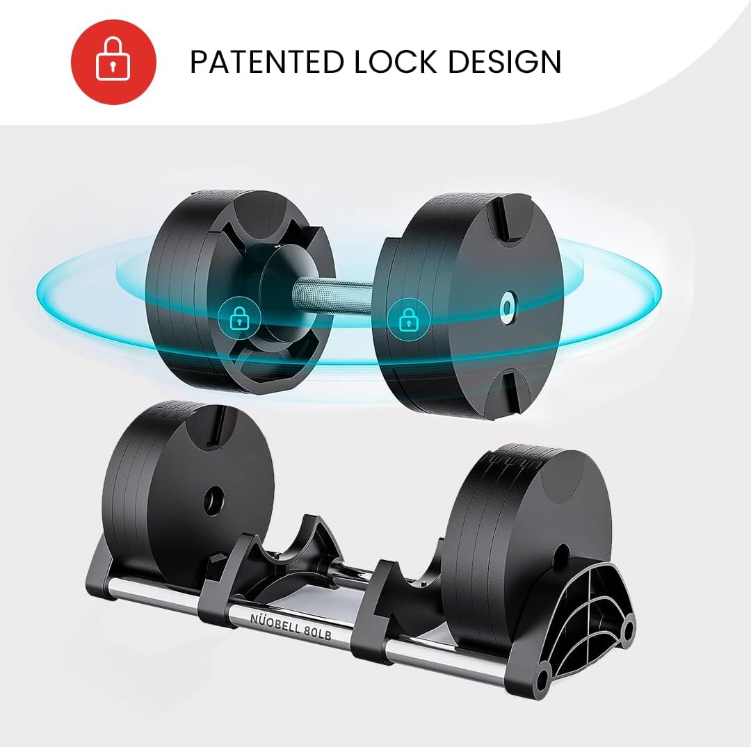 5-80 LBS Adjustable Dumbbells