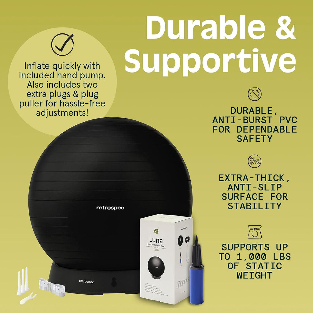 Retrospec Luna Exercise Ball