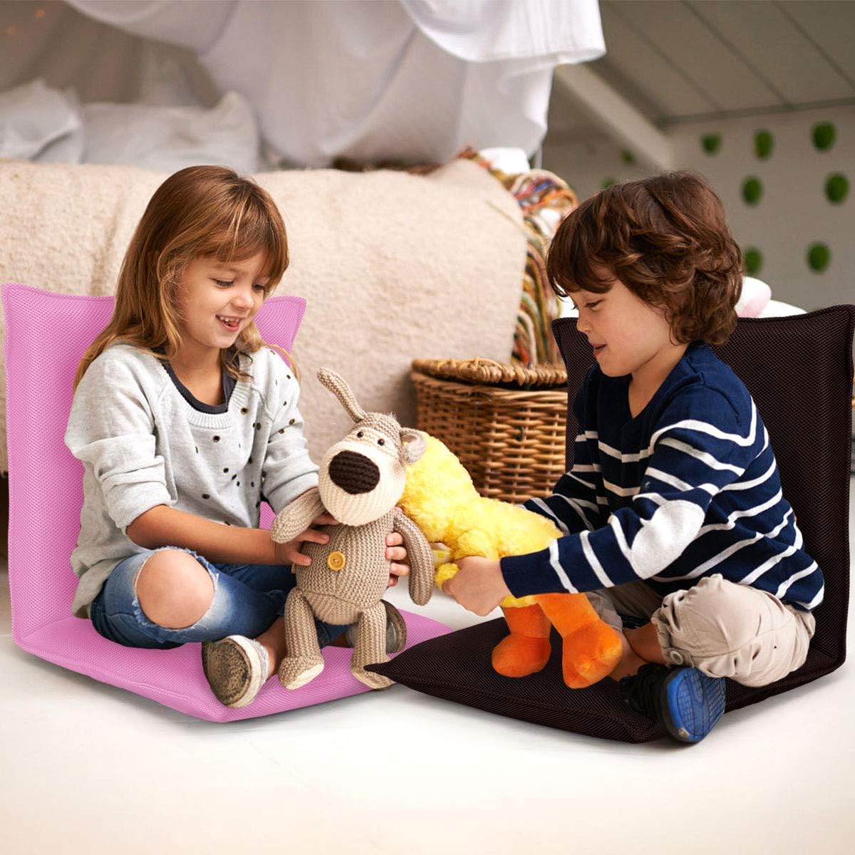BestComfort Folding Floor Chair