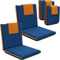 2 Pcs Floor Chair with Back Support