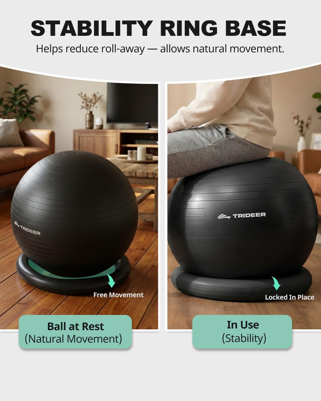 Trideer Yoga Ball Chair