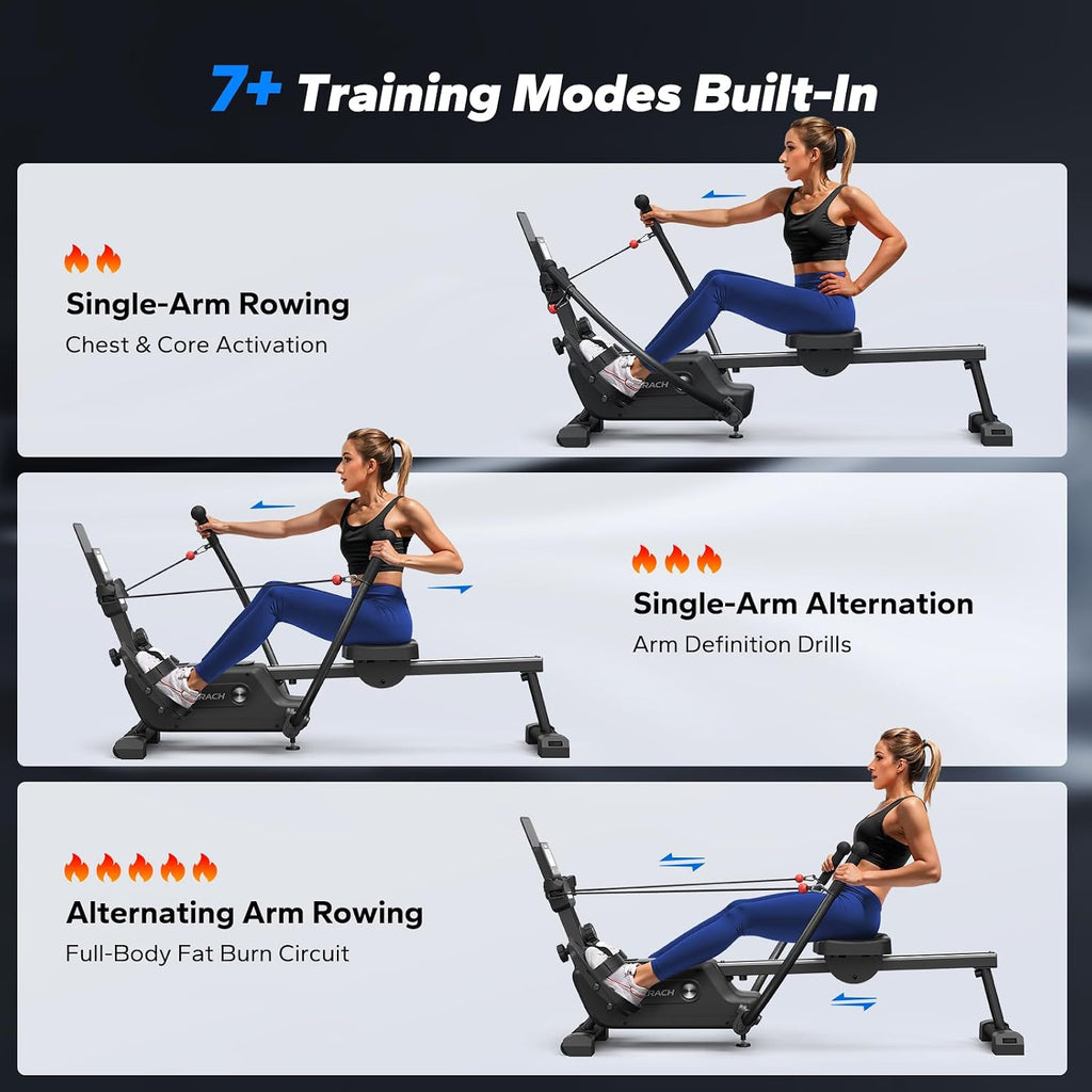 Sculls Magnetic Rowing Machine