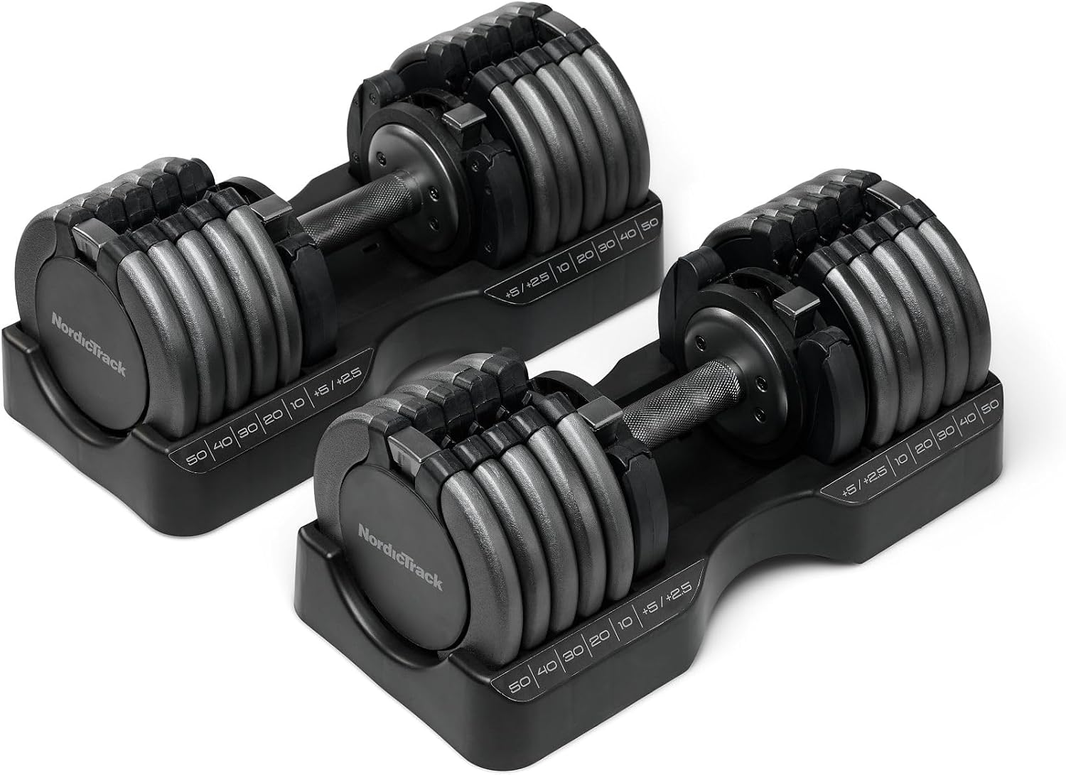 Select-a-Weight Adjustable Dumbbells