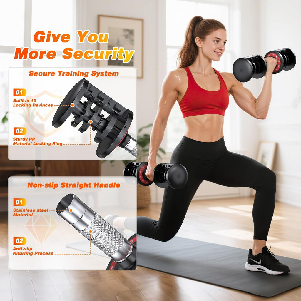 XDDIAS Adjustable Dumbbells Set of 2