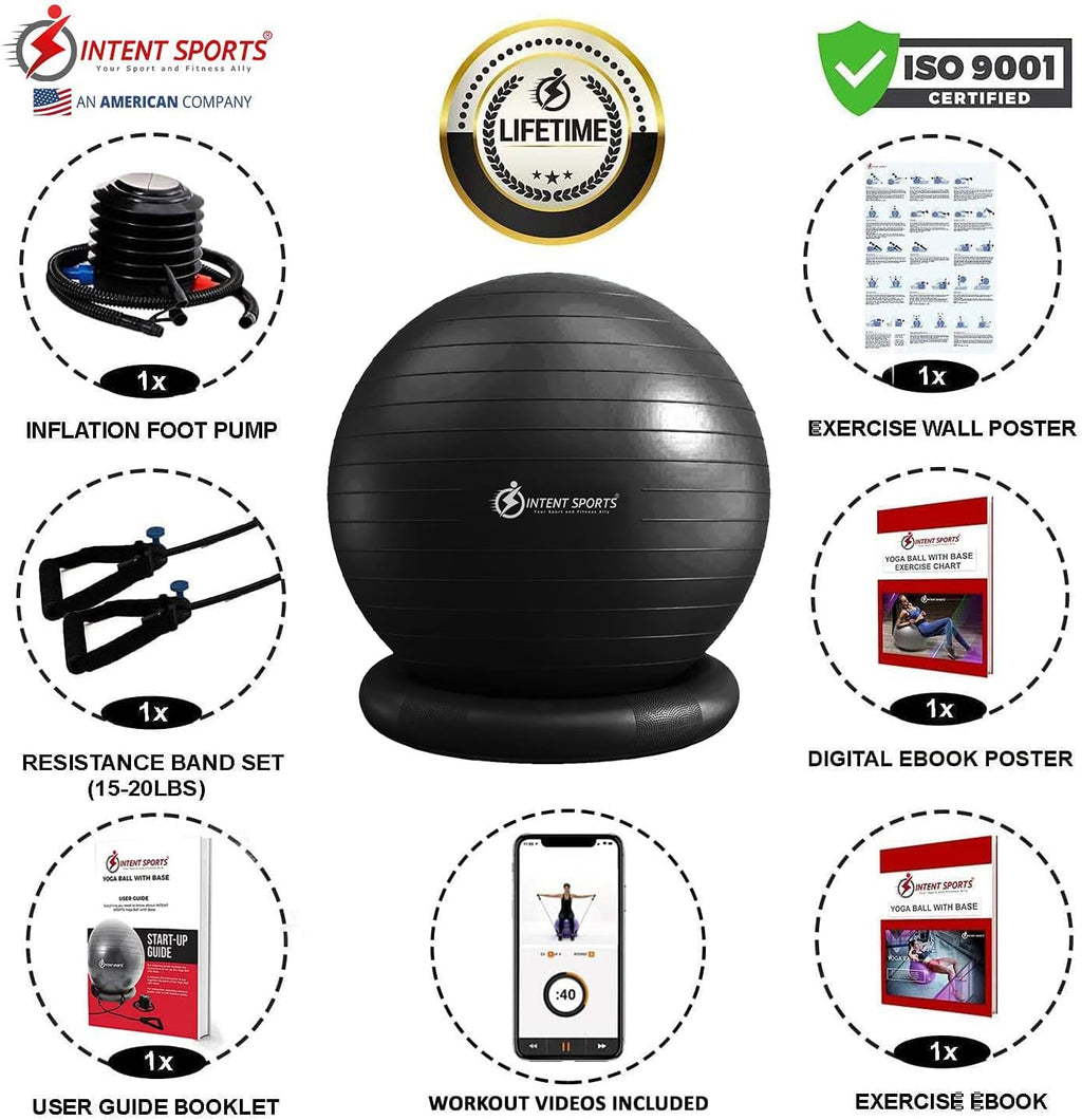 INTENT SPORTS Yoga Ball Chair