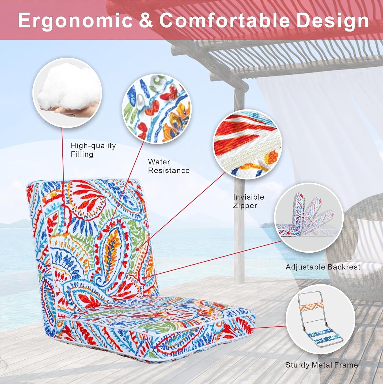 JMGBird Foldable Floor Chair