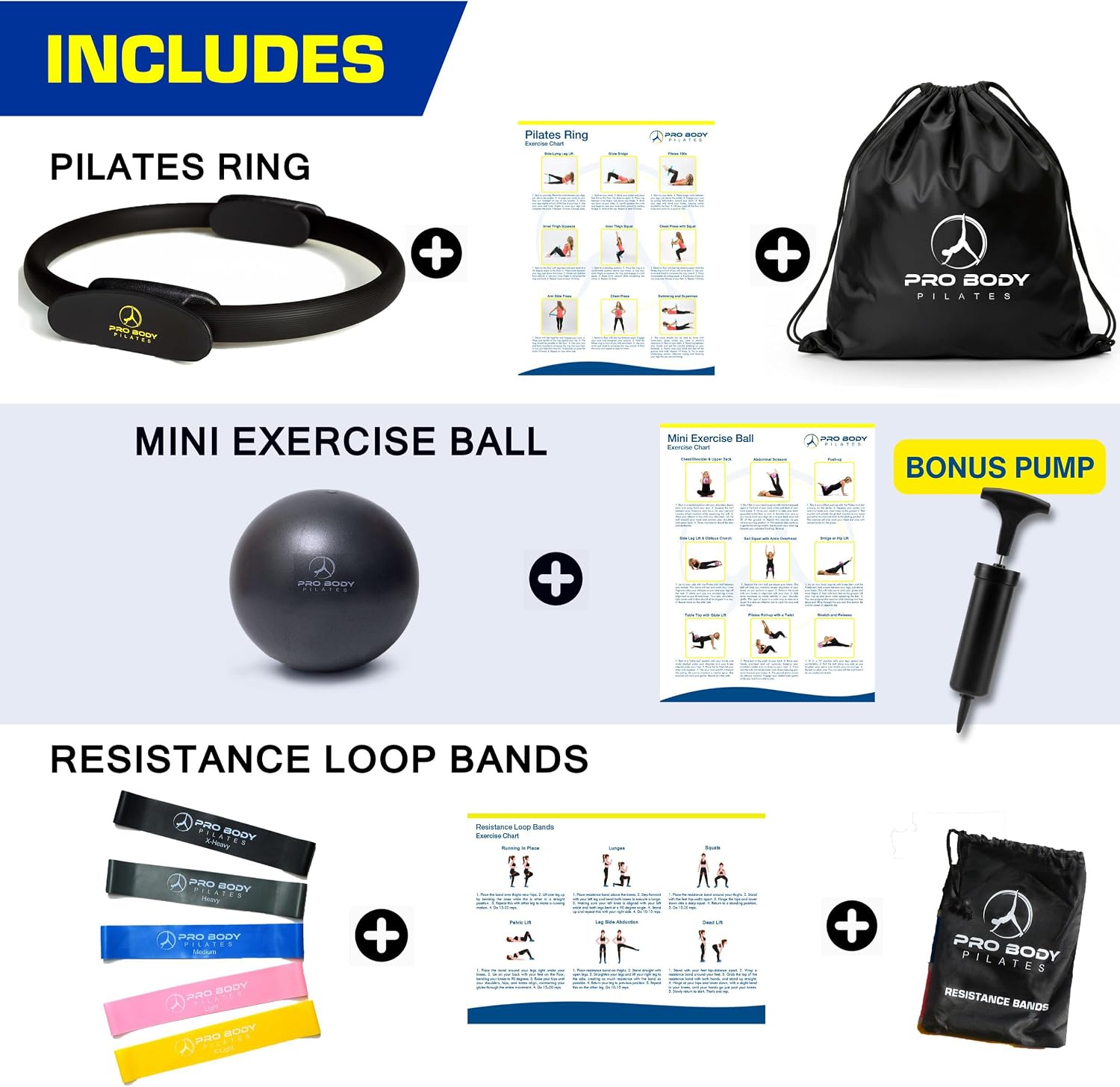 ProBody Pilates Ring Set