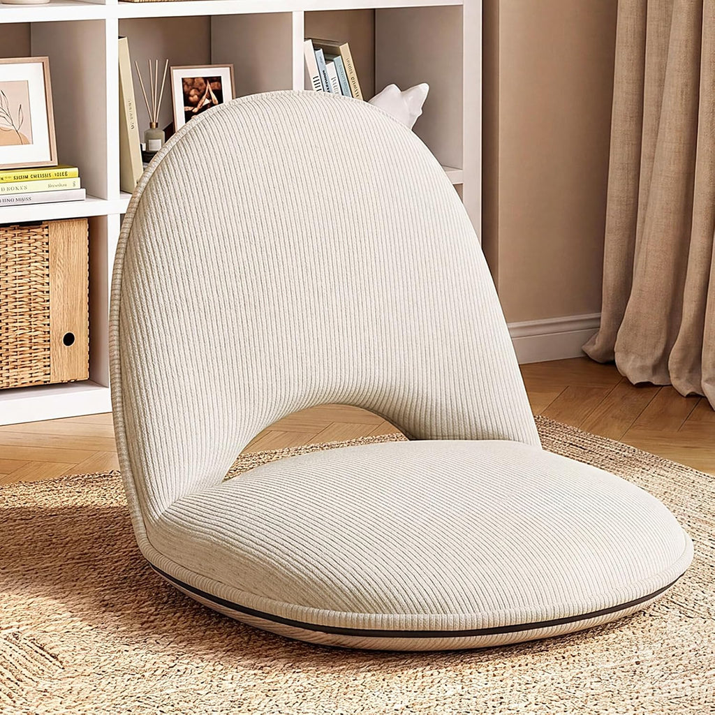 Xuhal Floor Chair with Back Support