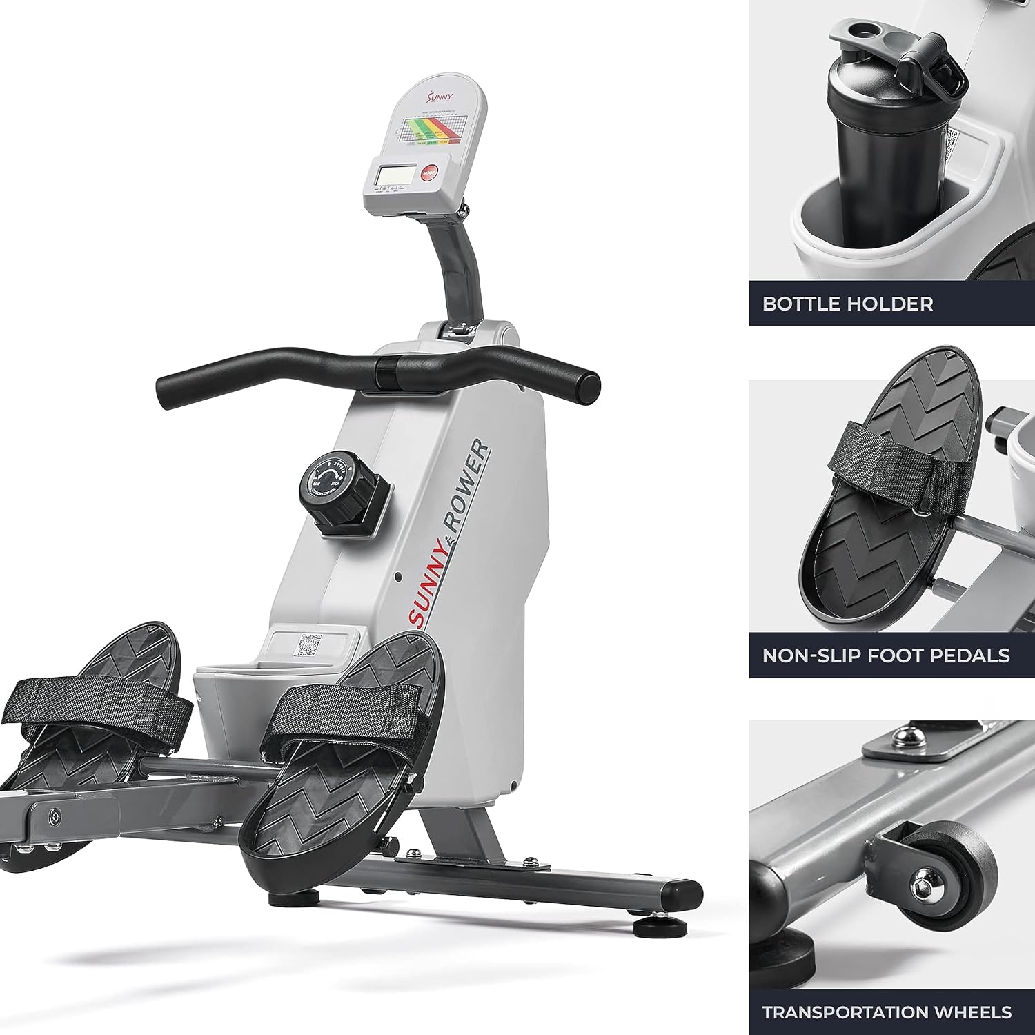 Sunny Magnetic Home Rowing Machine