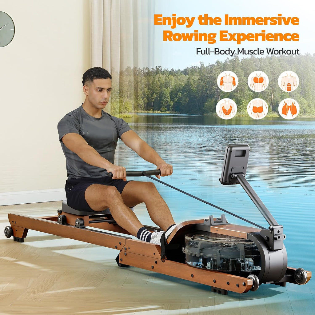 Dripex Foldable Water Rowing Machine