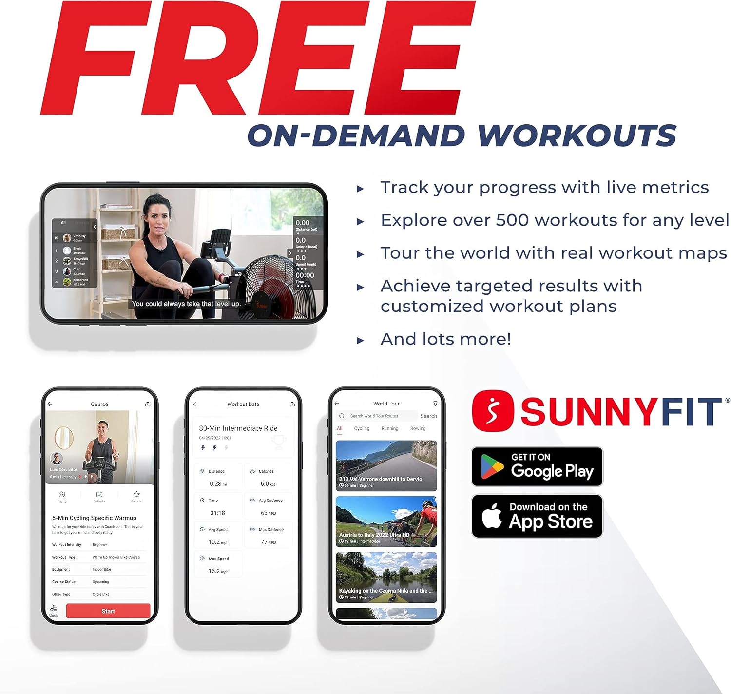 Sunny Magnetic Home Rowing Machine