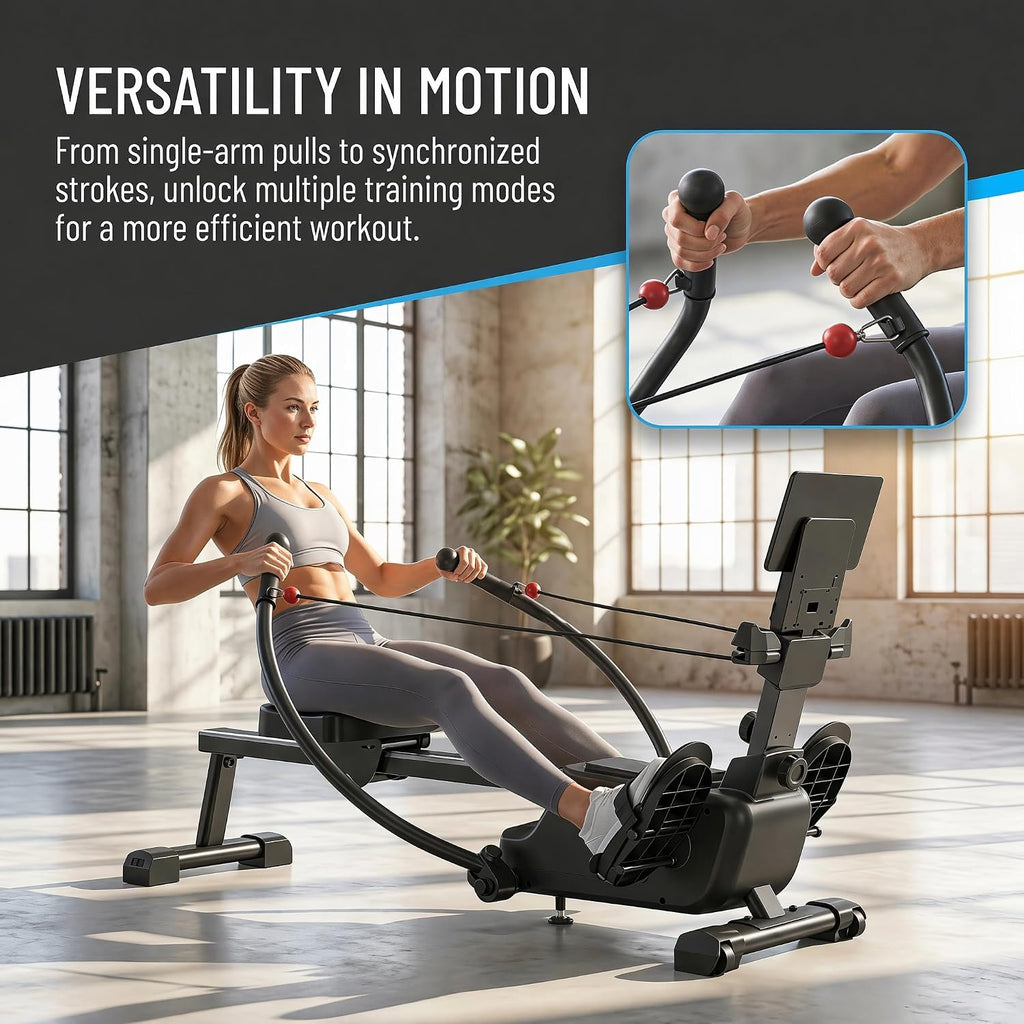 Magnetic Home Full-Body Rowing Machine